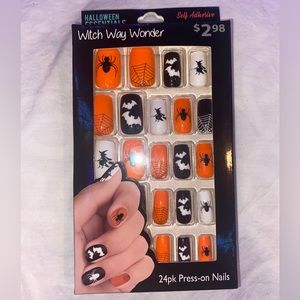 Halloween press on nails